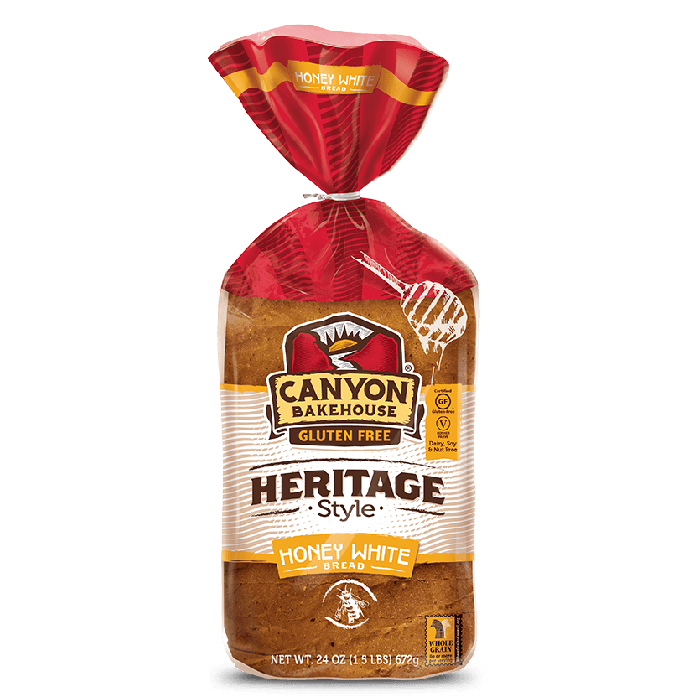 Canyon Bakehouse Gluten Free Heritage Honey Style White Bread
