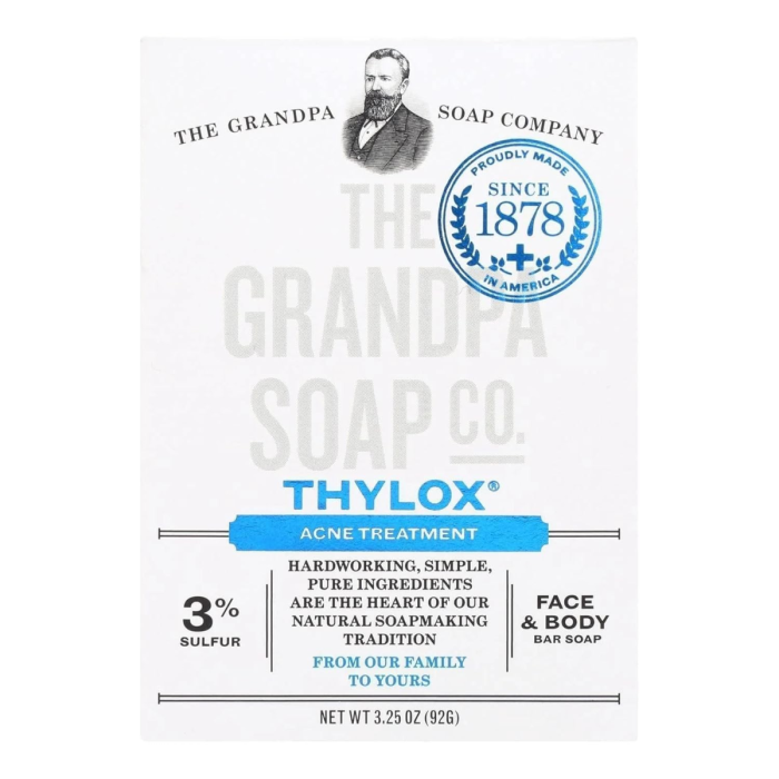 The Grandpa Soap Co. Thylox Acne Treatment - Front view