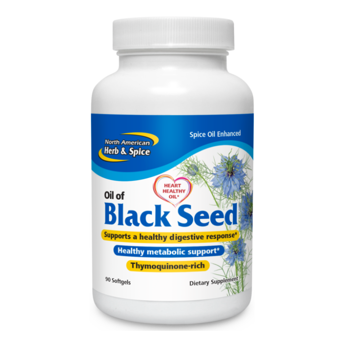 North American Herb & Spice Black Seed Oil - Main