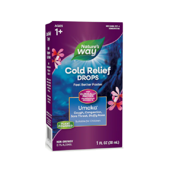 Nature's Way UMCKA ColdCare Alcohol Free Drops, 1 oz. 