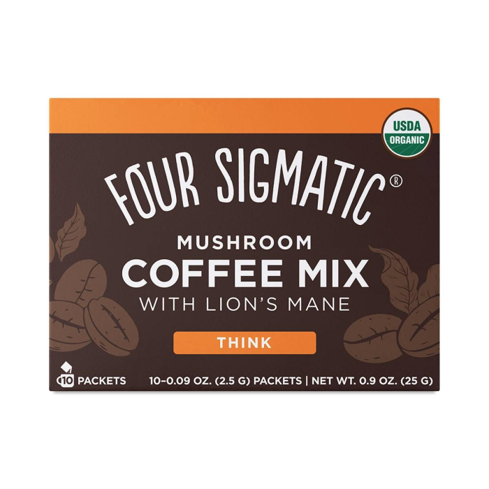Four Sigmatic Instant Mushroom Coffee with Lion's Mane - box