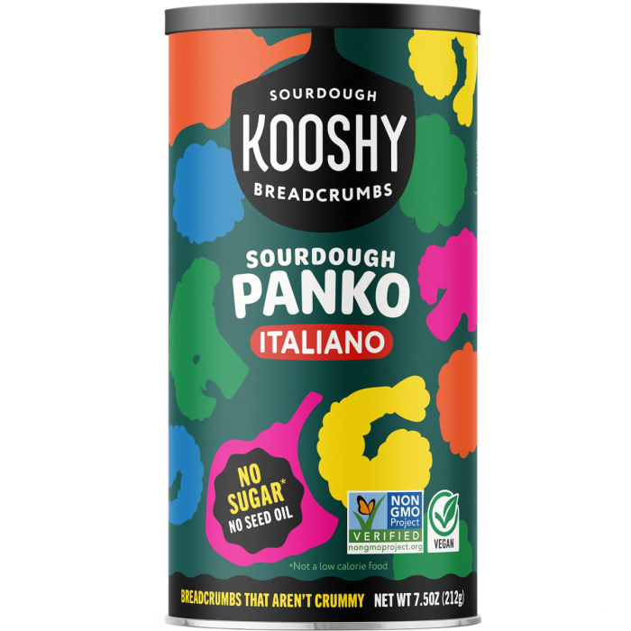 Kooshy Italiano Panko Breadcrumbs - Front view