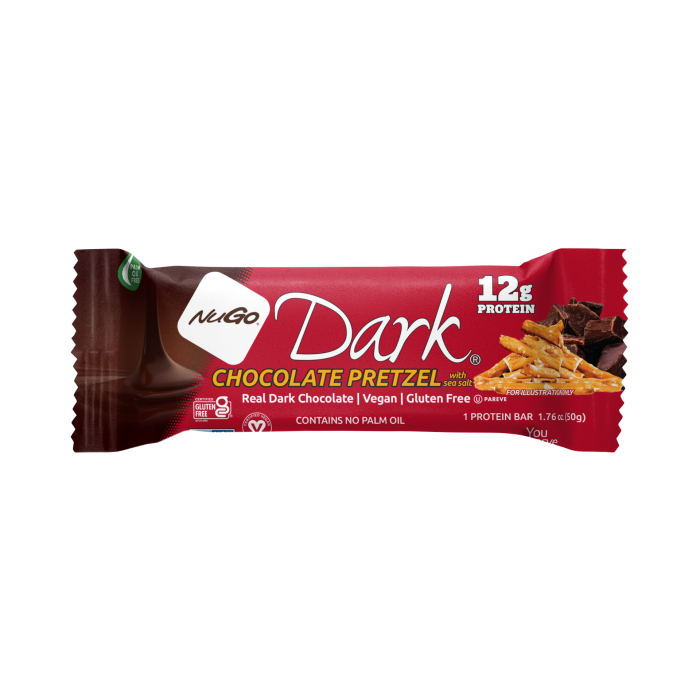 Nugo Dark Chocolate Pretzel Protein Bar