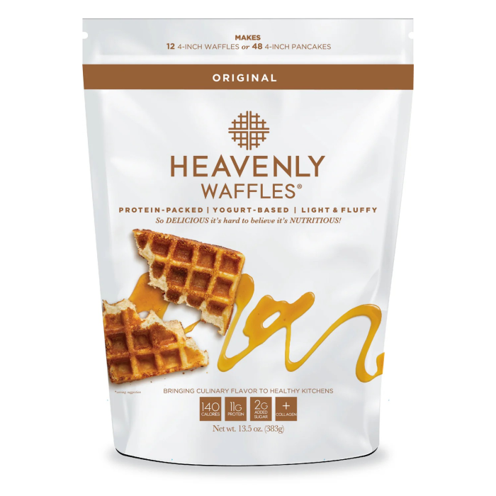 Heavenly Waffles Mix Original Recipe - Front view