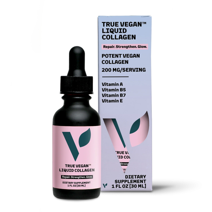 Veggimins True Vegan Liquid Collagen - Front view