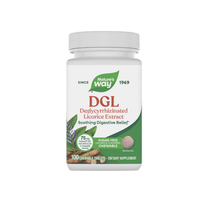 Nature's Way DGL, 100 Chewable Tablets