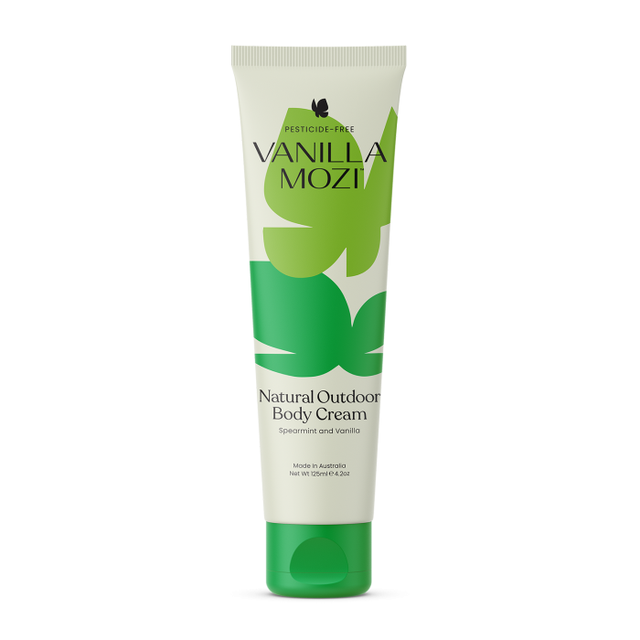 Vanilla Mozi Bite-Proof Body Cream Spearmint and Vanilla - Front view