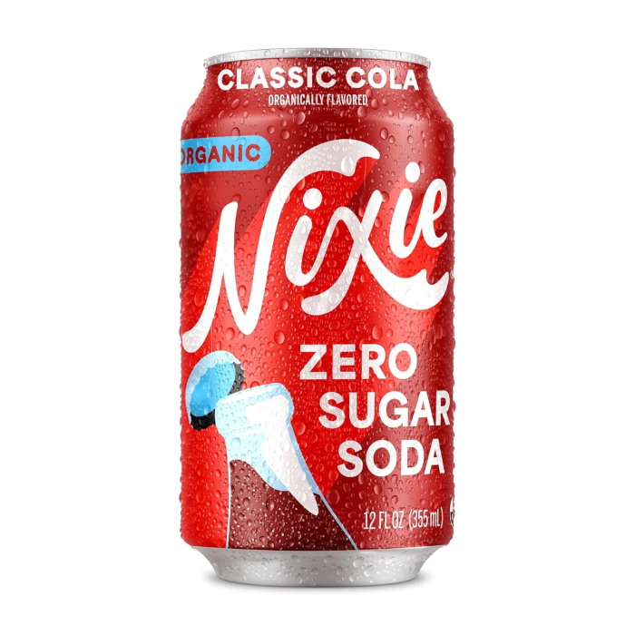 Nixie Organic Zero Sugar Soda Classic Cola - Front view