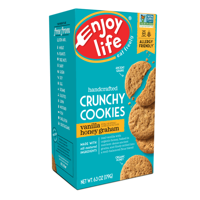 Enjoy Life Crunchy Vanilla Honey Graham Cookies, 6.3 oz.