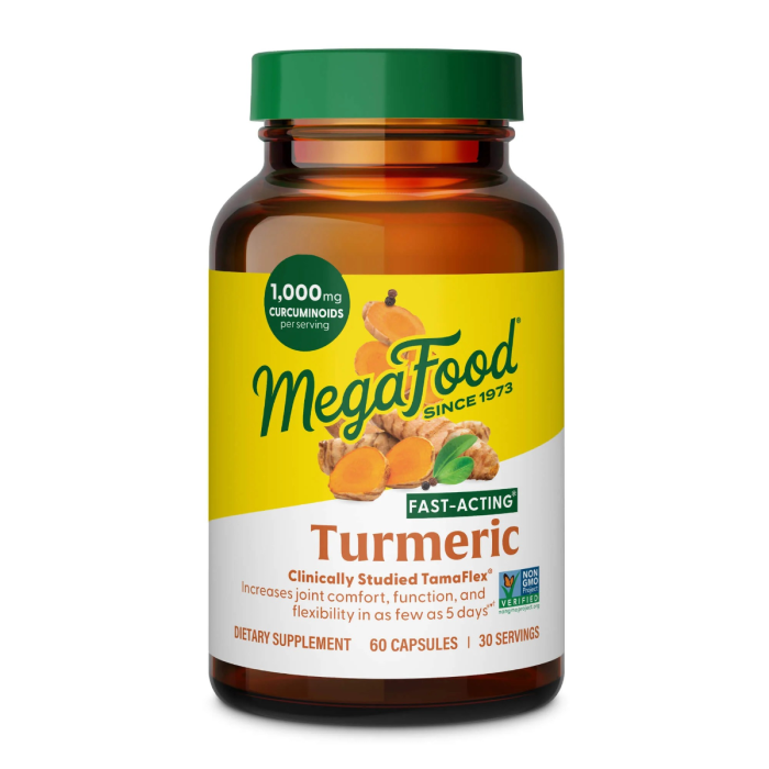 MegaFood Fast Acting Turmeric - Front view
