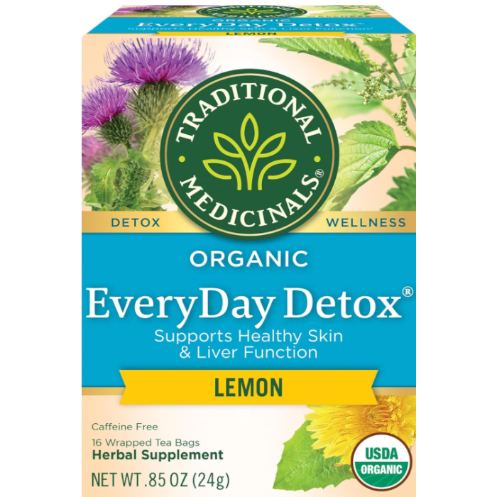 Traditional Medicinals EveryDay Detox® Lemon, 16 Tea Bags