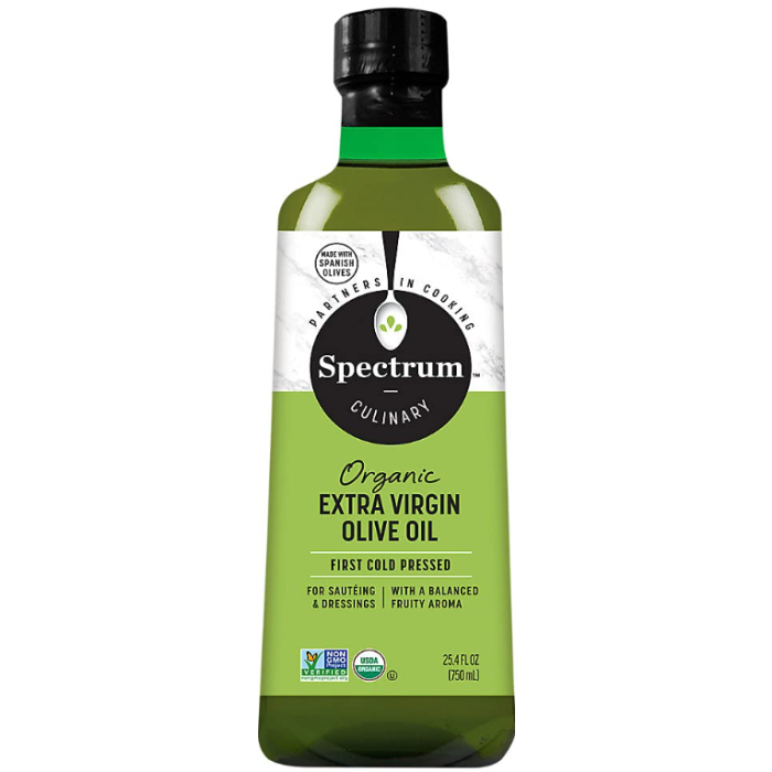 Spectrum Culinary Organic Unrefined Extra Virgin Olive Oil, 25.4 fl. oz.