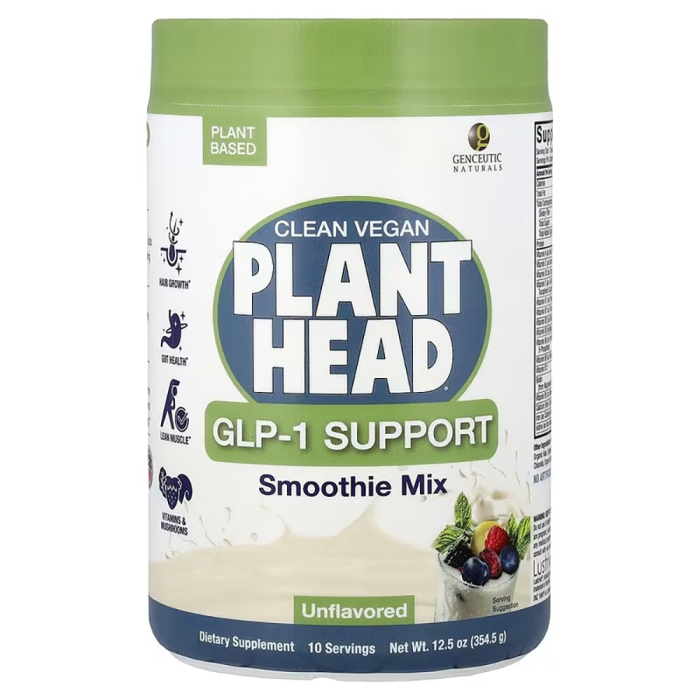 Plant Head GLP-1 Support Smoothie Mix - Front view