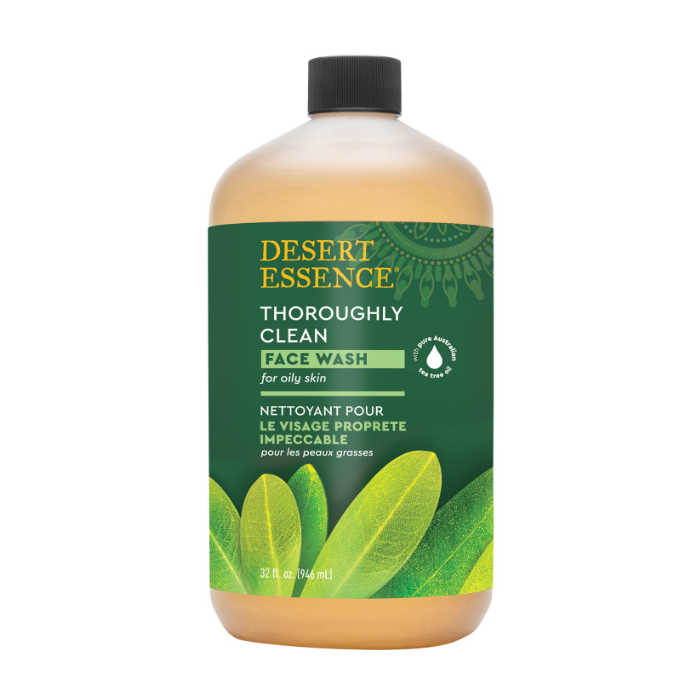 Desert Essence Thoroughly Clean Facial Wash, 32 fl. oz.