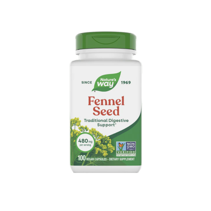 Nature's Way Fennel Seed, 100 Caps