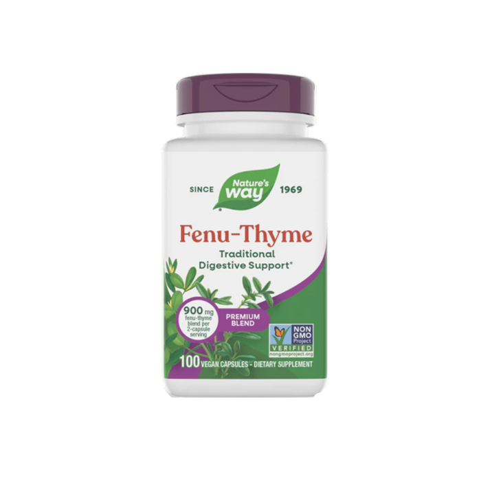 Nature's Way Fenu-Thyme, 100 Capsules