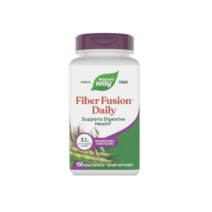 Nature's Way Fiber Fusion Daily, 150 Vegan capsules