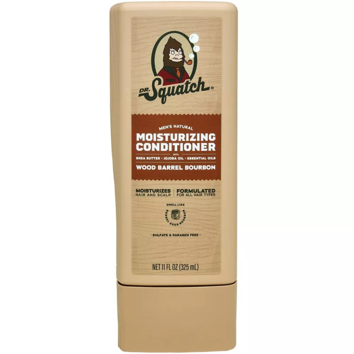 Dr. Squatch Wood Barrel Bourbon Conditioner - Front view