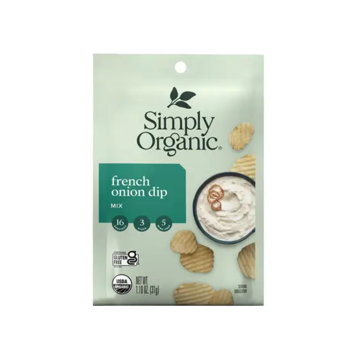 Simply Organic French Onion Dip Mix, 1.1 oz.