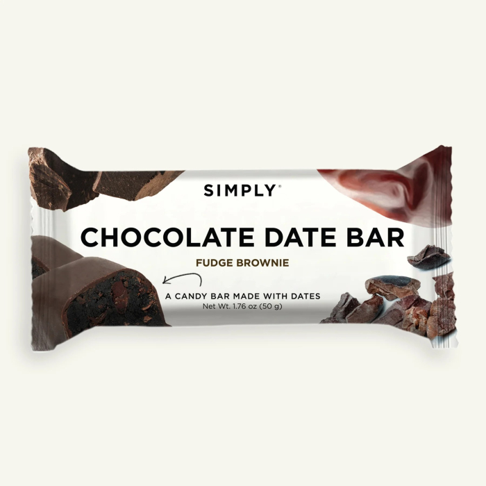 Simply Triple Cacao Chocolate Date Bar, 1.76 oz.