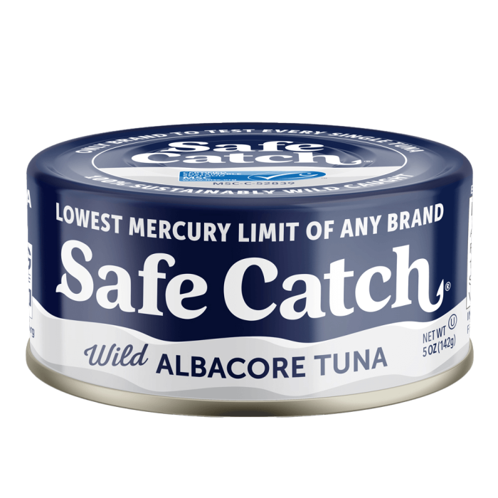 Safecatch Wild Albacore Tuna - Front view
