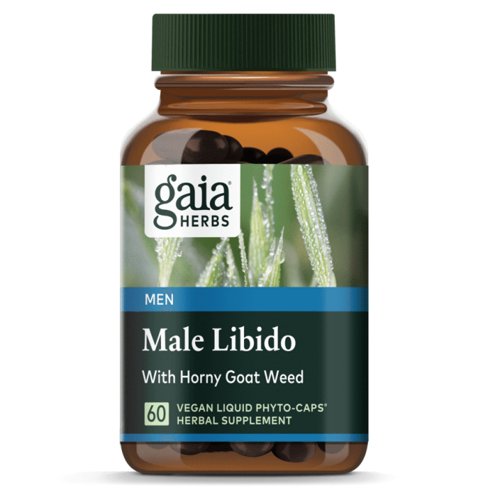 Gaia Male Libido, 60 Vegan Liquid Phyto-Capsules