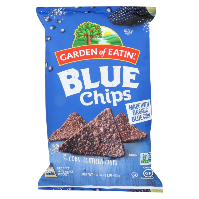 Garden of Eatin Blue Corn Party Chips, 16 oz.