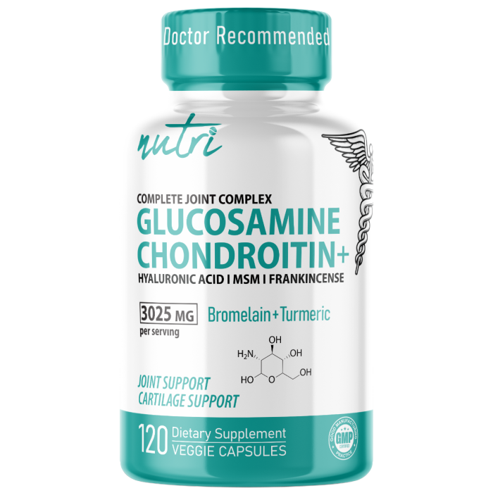 Nutri Glucosamine Chondroitin Joint Cmplx 3025 mg 120 ct.