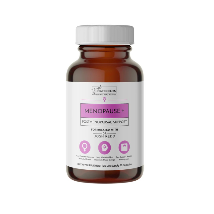 Just Ingredients Menopause+ Support - Front view