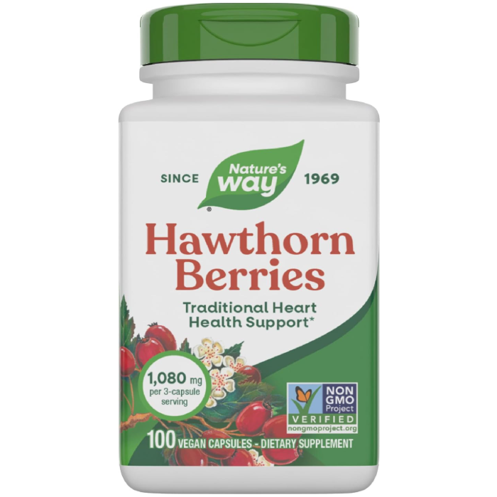 Nature's Way Hawthorn Berries, 100 Vcapsules