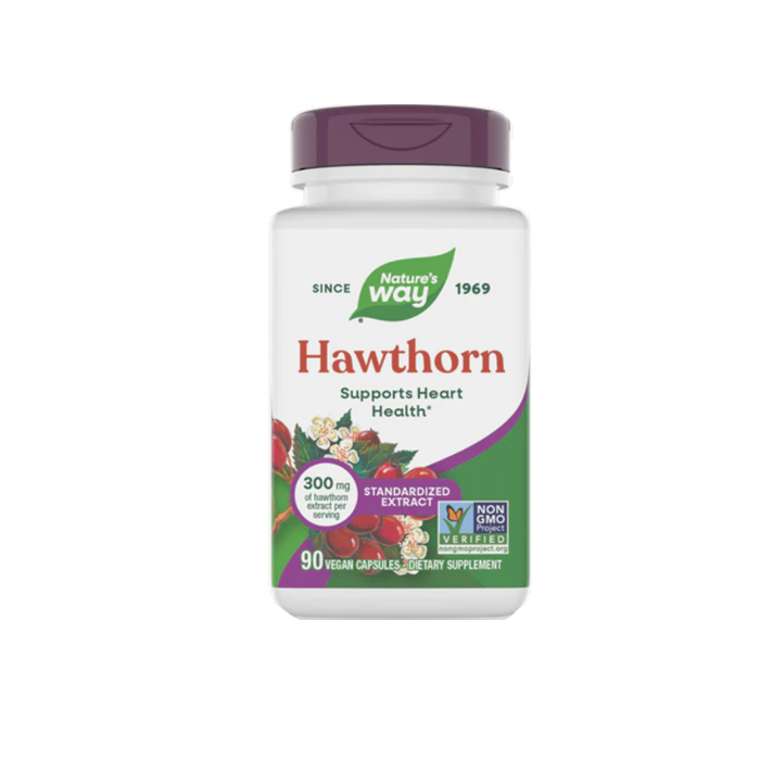 Nature's Way Standardized Hawthorn, 90 Capsules