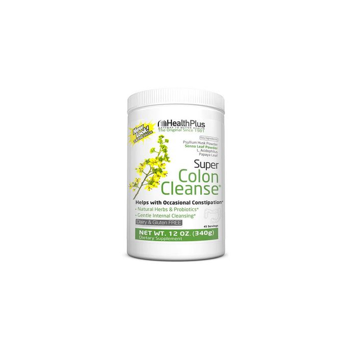 Health Plus Super Colon Cleanse Powder, 12 oz.