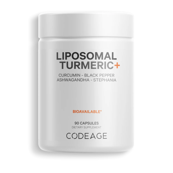 Codeage Liposomal Turmeric+ - Front view