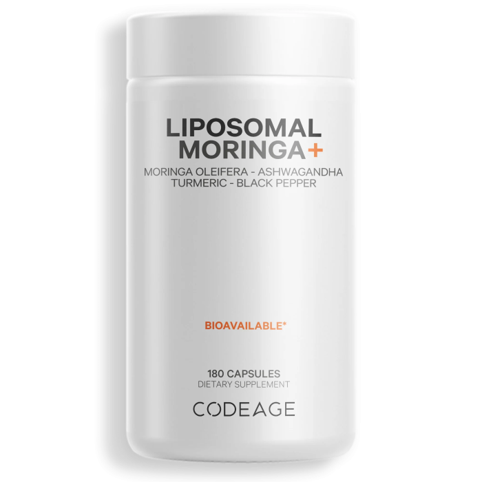 Codeage Liposomal Moringa+ - Front view
