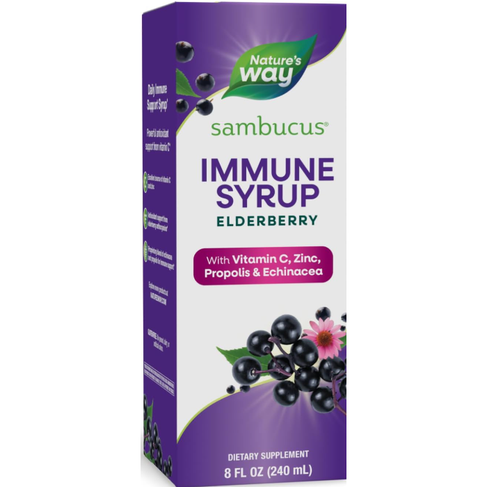 Nature's Way Sambucus Elderberry Immune Syrup, 8 fl. oz.