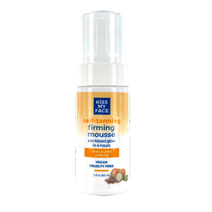 Kiss My Face Self-Tanning Firming Mousse - Front view