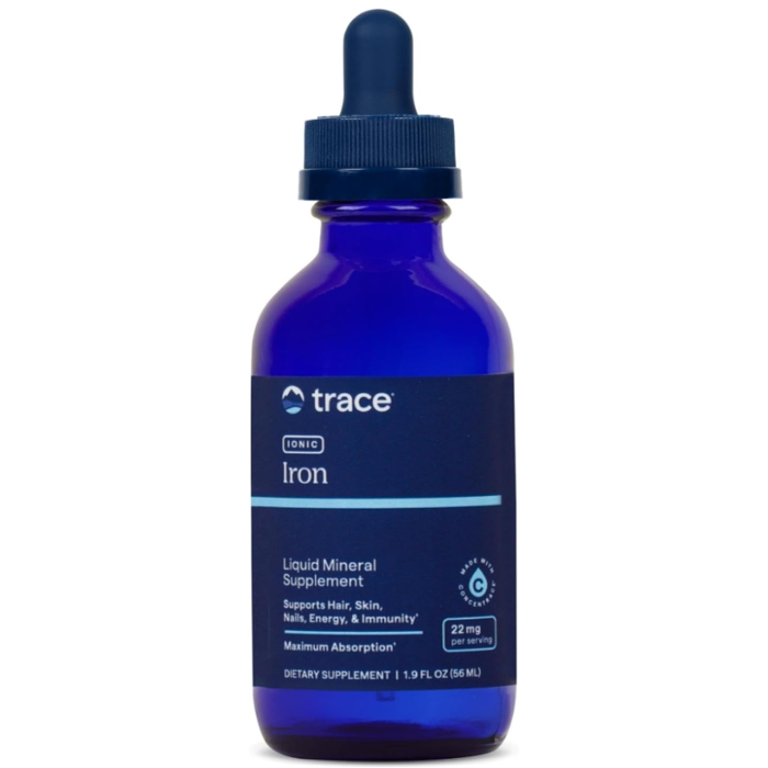 Trace Minerals Ionic Iron 22 mg, 1.9 oz.