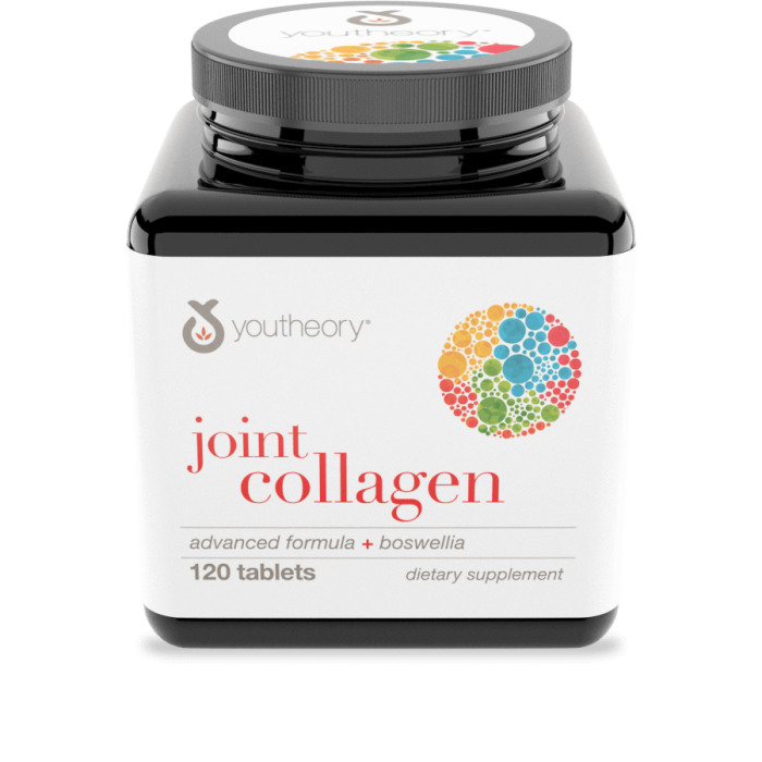 Youtheory Joint Collagen, 120 Tablets