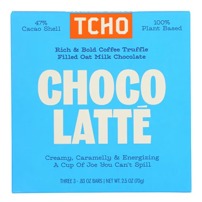 Tcho Choco Latte Chocolate Bar - Front view