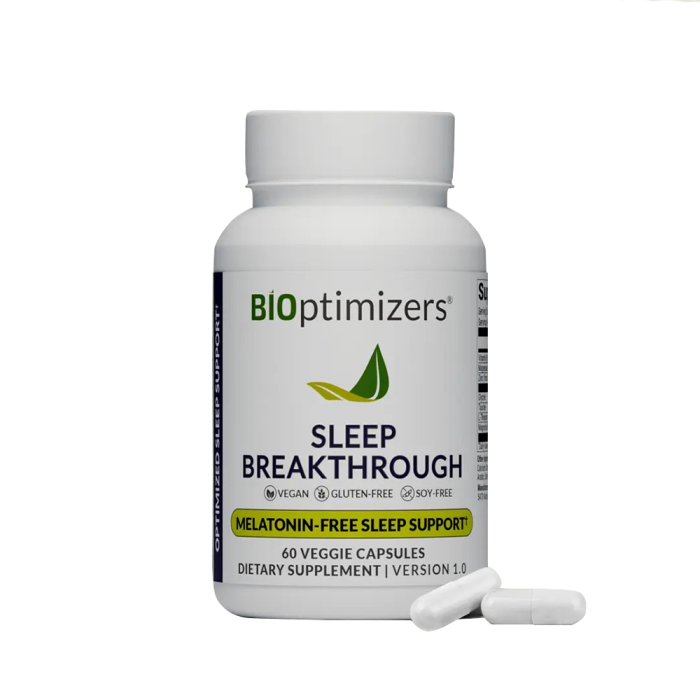 BIOptimizers Sleep Breakthrough - Front view