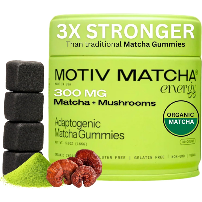 Motiv Matcha 300MG Matcha Energy - Front view