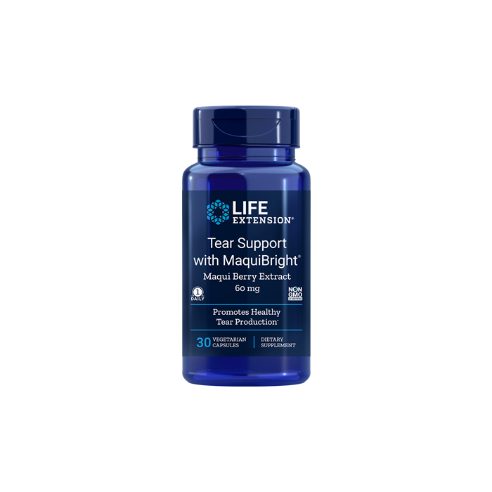Life Extension Tear Support with MaquiBright, 30 Capsules