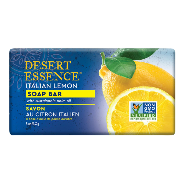 Desert Essence Exfoliating Italian Lemon Soap Bar