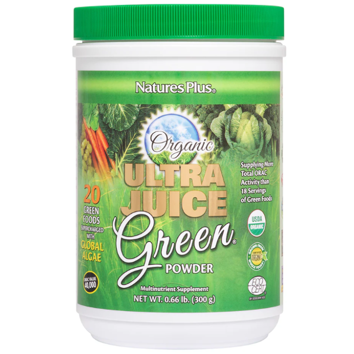Nature's Plus Ultra Juice Green Organic 30 Day, .66 lb.