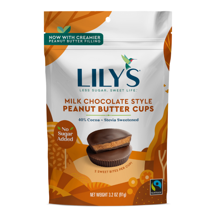 Lily's Milk Chocolate Style Peanut Butter Cups