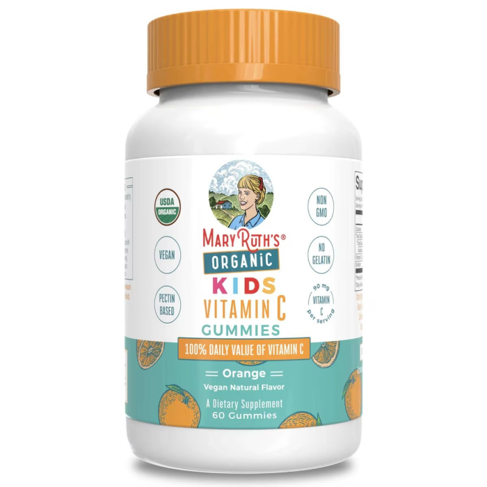 MaryRuth's Organic Kids Vitamin C - Front view