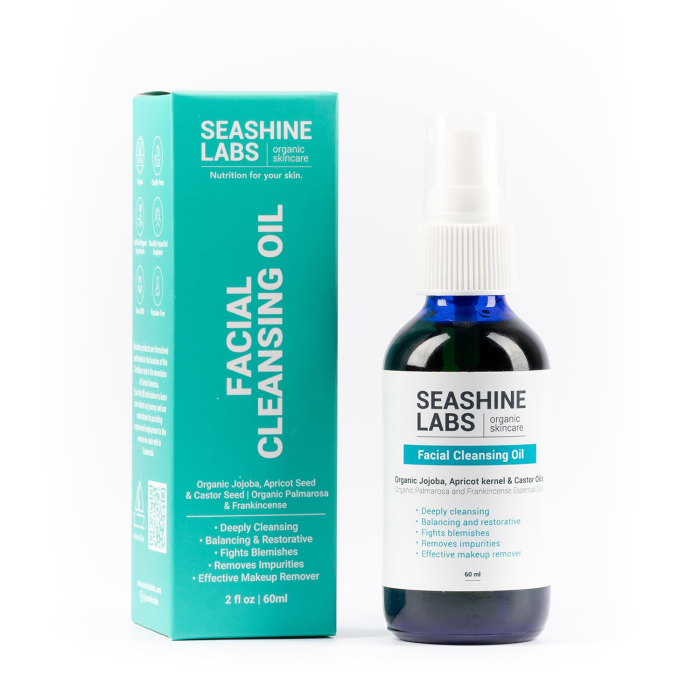 Seashine Labs Facial Cleansing Oil - Front view