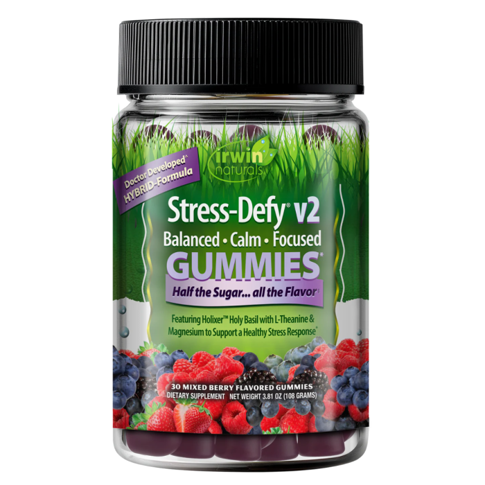 Irwin Naturals Stress-Defy - Front view