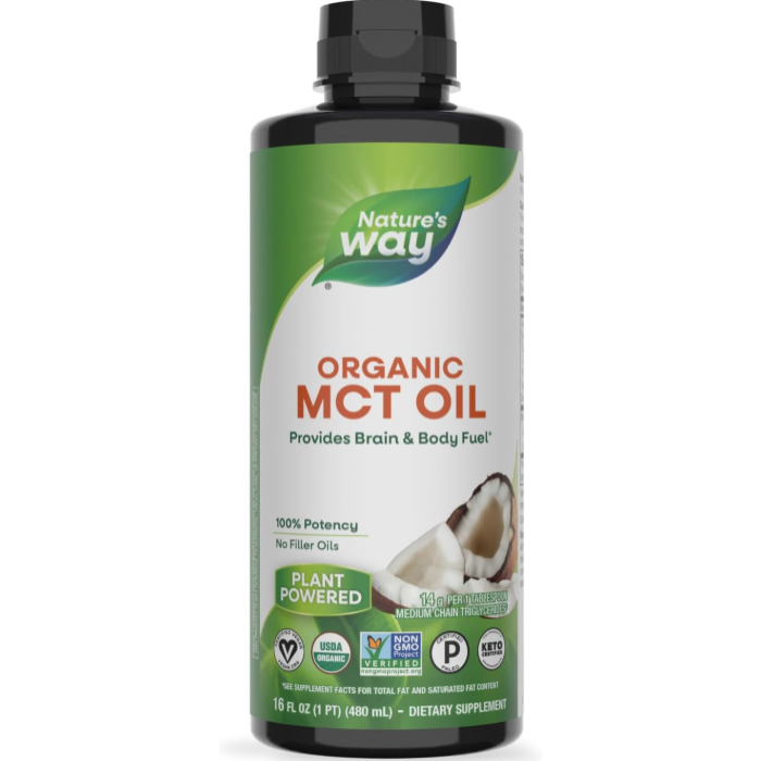 Nature's Way 100% Potency MCT Oil, 16 fl. oz.
