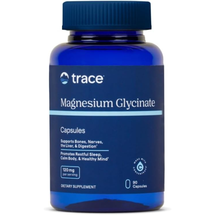 Trace Minerals Magnesium Glycinate, 90 Capsules